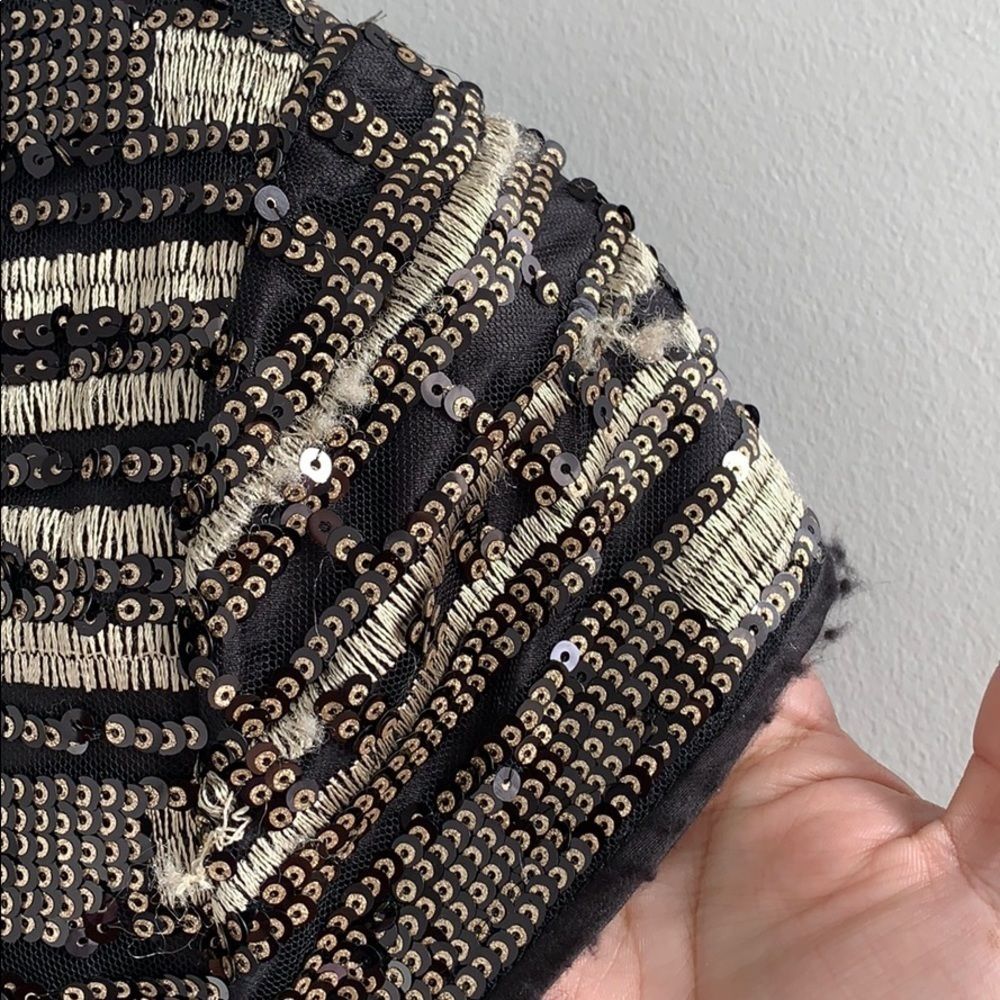 Vince Camuto Beaded Cocktail Dress size 6 - Picture 8 of 14